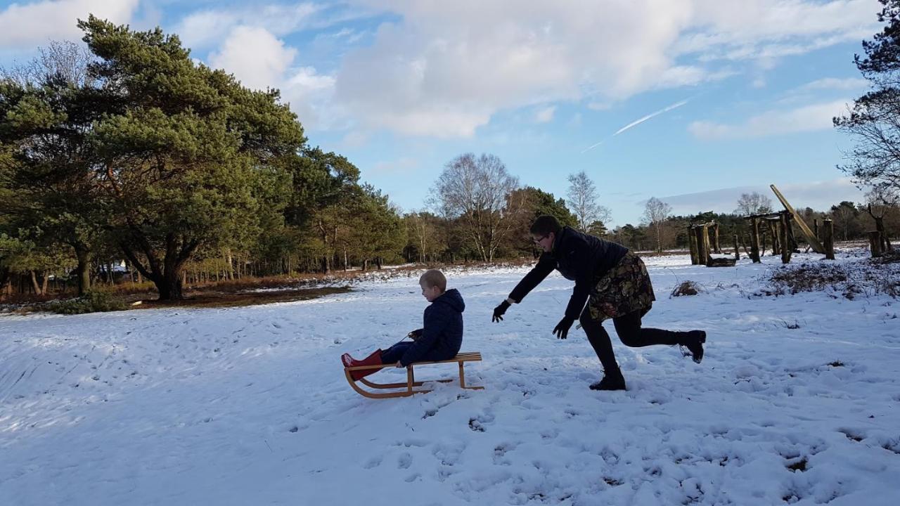 Chalet Op De Veluwe # Eiken Путен Екстериор снимка